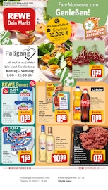 Hackfleisch im REWE Prospekt in Soest Aktueller REWE Prospekt mit Hackfleisch, "Dein Markt", Seite 1
