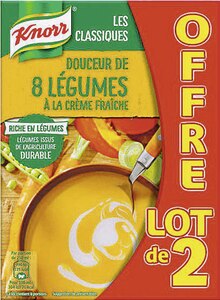 Géant Casino Orange - Douceur de 8 légumes à la crème fraîche Promo Douceur de 8 légumes à la crème fraîche dans le catalogue Géant Casino "Le mois Casinomania" à Orange