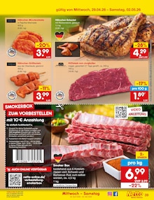 Schweinefilet im Netto Marken-Discount Prospekt "Aktuelle Angebote" mit 63 Seiten (Augsburg)