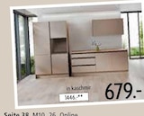 Küchenblock im Angebot bei Zurbrüggen in Hamm Küchenblock Angebote bei Zurbrüggen Hamm für 679,00 €