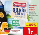 Quark Creme Angebote von Ehrmann bei Netto Marken-Discount Ulm für 1,00 €