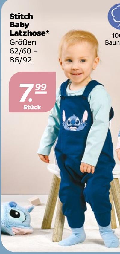 Stitch Baby Latzhose
