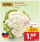 Aktuelle Blumenkohl Angebote bei Netto Marken-Discount in Wuppertal Aktuelles Blumenkohl Angebot bei Netto Marken-Discount in Wuppertal ab 1,69 €