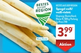 Spargel weiß/weiß-violett bei ALDI SÜD im Goch Prospekt für 3,99 €