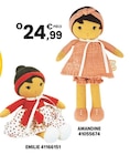 Ma 1ère poupée en tissu 25 cm dans le catalogue JouéClub