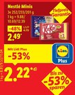 Minis im Lidl Prospekt Minis von Nestlé im aktuellen Lidl Prospekt für 2,22 €
