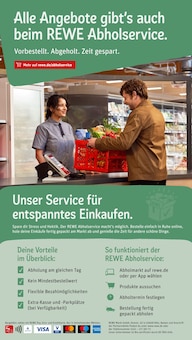 Aktueller REWE Prospekt "Dein Markt" für Warburg (Hansestadt) Aktueller REWE Prospekt für Warburg (Hansestadt) mit Seiten