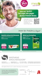 mea - meine apotheke Prospekt für Kemnath: "Unsere August-Angebote", 4 Seiten, 01.08.2026 - 31.08.2026