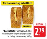 Lachsfilets Hawaii bei E center im Bad Dürrheim Prospekt für 2,79 €