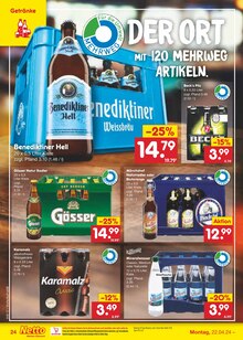 Bier im Netto Marken-Discount Prospekt "Aktuelle Angebote" mit 51 Seiten (Worms)