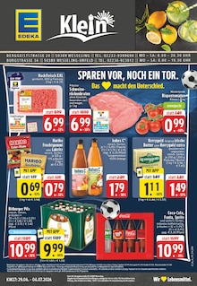 Bitburger im aktuellen EDEKA Prospekt (Brühl) Bitburger im EDEKA Prospekt "Aktuelle Angebote" mit 24 Seiten (Brühl)