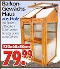 Balkon-Gewächshaus Angebote bei Wreesmann Görlitz für 79,99 €