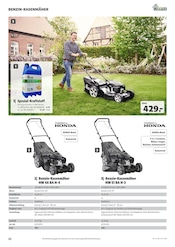 Aktueller Hagebaumarkt Prospekt mit Benzinrasenmäher, "GARTENTECHNIK", Seite 42