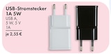 USB-Stromstecker 1A 5W im Angebot bei TEDi in Voerde USB-Stromstecker 1A 5W Angebote bei TEDi Voerde für 2,55 €