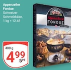 Appenzeller Fondue Angebote bei GLOBUS Oberhausen für 4,99 €