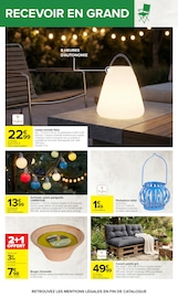 Promos Lampe dans le catalogue "À VOS CÔTÉS POUR LES PLUS BELLES OCCASIONS !" de Carrefour à la page 18