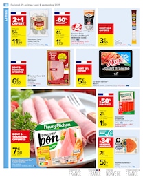 Offre Saucisse sèche dans le catalogue Carrefour du moment à la page 20