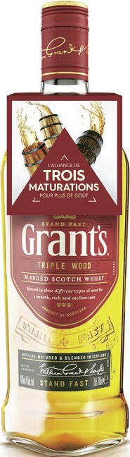 Scotch Whisky Triple Wood 40% vol. - Géant Casino à Cannes Scotch Whisky Triple Wood 40% vol. en promo chez Géant Casino Cannes à 11,49 €