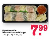 Sommerrolle Räucherlachs-Mango im Angebot bei E center in Ludwigshafen Sommerrolle Räucherlachs-Mango Angebote bei E center Ludwigshafen für 7,99 €