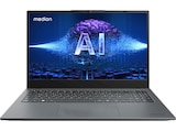 E15443 (MD62621), Notebook, mit 15,6 Zoll Display, Intel® Core™ Ultra 5,125H Prozessor, 16 GB RAM, 512 SSD, Arc® GPU, Grau, Windows 11 (64 Bit) von MEDION im aktuellen MediaMarkt Saturn Prospekt