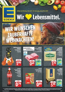 Aktueller EDEKA Prospekt "Wir lieben Lebensmittel!" Seite 1 von 8 Seiten für Jena