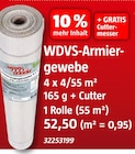 WDVS-Armiergewebe im BAUHAUS Prospekt WDVS-Armiergewebe von im aktuellen BAUHAUS Prospekt für 52,50 €