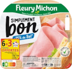 Jambon Simplement Bon -25 % sel - FLEURY MICHON - Lidl à Aix-en-Provence Jambon Simplement Bon -25 % sel - FLEURY MICHON en promo chez Lidl Aix-en-Provence à 3,18 €