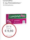 LINDA Eckernförde - LoranoPro 5 mg Filmtabletten Angebot im Prospekt LoranoPro 5 mg Filmtabletten bei LINDA im Eckernförde Prospekt für 9,90 €