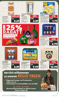 Cola im Kaufland Prospekt "Aktuelle Angebote" mit 62 Seiten (Fürth)