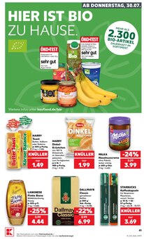 Kaffee im Kaufland Prospekt "Hier bin ich richtig" mit 66 Seiten (Eberswalde)