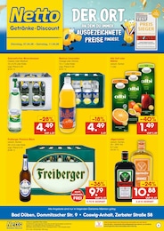 Netto Marken-Discount Prospekt „DER ORT, AN DEM DU IMMER AUSGEZEICHNETE PREISE FINDEST.“ für Oranienbaum und Umgebung mit 2 Seiten Netto Marken-Discount Prospekt für Oranienbaum und Umgebung: „DER ORT, AN DEM DU IMMER AUSGEZEICHNETE PREISE FINDEST.“, 2 Seiten, 07.04.2026 - 11.04.2026