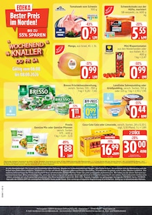 Coca Cola im EDEKA Prospekt "Top Angebote" mit 27 Seiten (Hamburg)