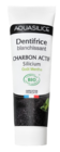 Dentifrice charbon - AQUASILICE dans le catalogue NaturéO