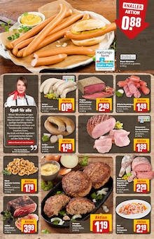 Bratwurst im aktuellen REWE Prospekt (Herne) Bratwurst im REWE Prospekt "Dein Markt" mit 32 Seiten (Herne)