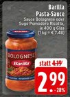 Sauce Bolognese im Angebot bei EDEKA in Gummersbach Sauce Bolognese Angebote von Barilla bei EDEKA Gummersbach für 2,99 €