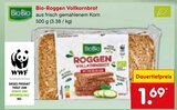 Netto Marken-Discount Seedorf - Bio-Roggen Vollkornbrot Angebot im Prospekt Bio-Roggen Vollkornbrot bei Netto Marken-Discount im Seedorf Prospekt für 1,69 €