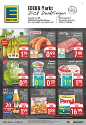 Aktueller EDEKA Discounter Prospekt in Waldbröl und Umgebung, "Aktuelle Angebote" mit 24 Seiten, 04.08.2025 - 09.08.2025