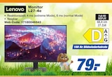 Monitor L27-4e Angebote von Lenovo bei expert Minden für 79,00 €