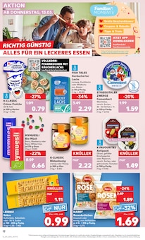 Tiefkühlpizza Angebot im aktuellen Kaufland Prospekt auf Seite 12