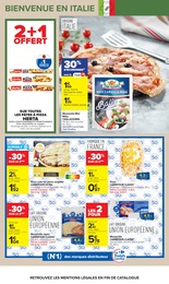 Prix et réduction Mozzarella dans le prospectus Carrefour en cours Offre Mozzarella dans le catalogue Carrefour du moment à la page 40