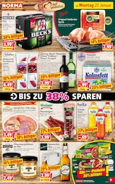 Nudeln Angebot im aktuellen Norma Prospekt auf Seite 9