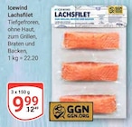Lachsfilet im Angebot bei GLOBUS in Willich Lachsfilet Angebote von Icewind bei GLOBUS Willich für 9,99 €