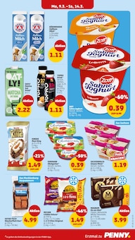 Milch im Penny Prospekt "Wer günstig will, muss Penny." mit 40 Seiten (Berlin)