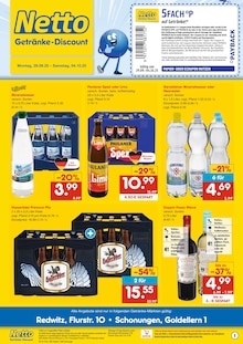 Netto Marken-Discount Redwitz (Rodach) Prospekt "DER ORT, AN DEM DU IMMER AUSGEZEICHNETE PREISE FINDEST." mit 2 Seiten