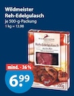 Aktuelles Reh-Edelgulasch Angebot bei V-Markt in Regensburg ab 6,99 €