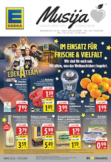 Aktueller EDEKA Prospekt für Düsseldorf mit  Seiten