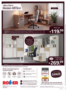 Bürostuhl im ROLLER Prospekt "Speisen modern gedacht" mit 4 Seiten (Rostock)