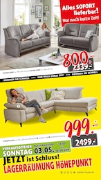 Polstermöbel Fischer Sofa im Prospekt 
