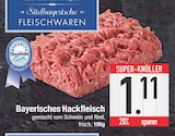 Bayerisches Hackfleisch bei EDEKA im Prospekt "" für 1,11 €