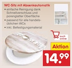 WC-Sitz mit Absenkautomatik Angebote bei Netto Marken-Discount Potsdam für 14,99 €